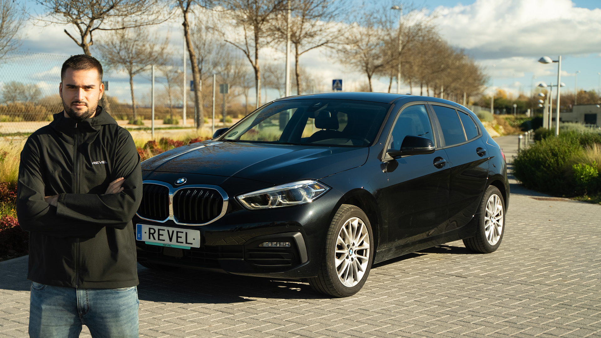 BMW de la empresa de renting REVEL