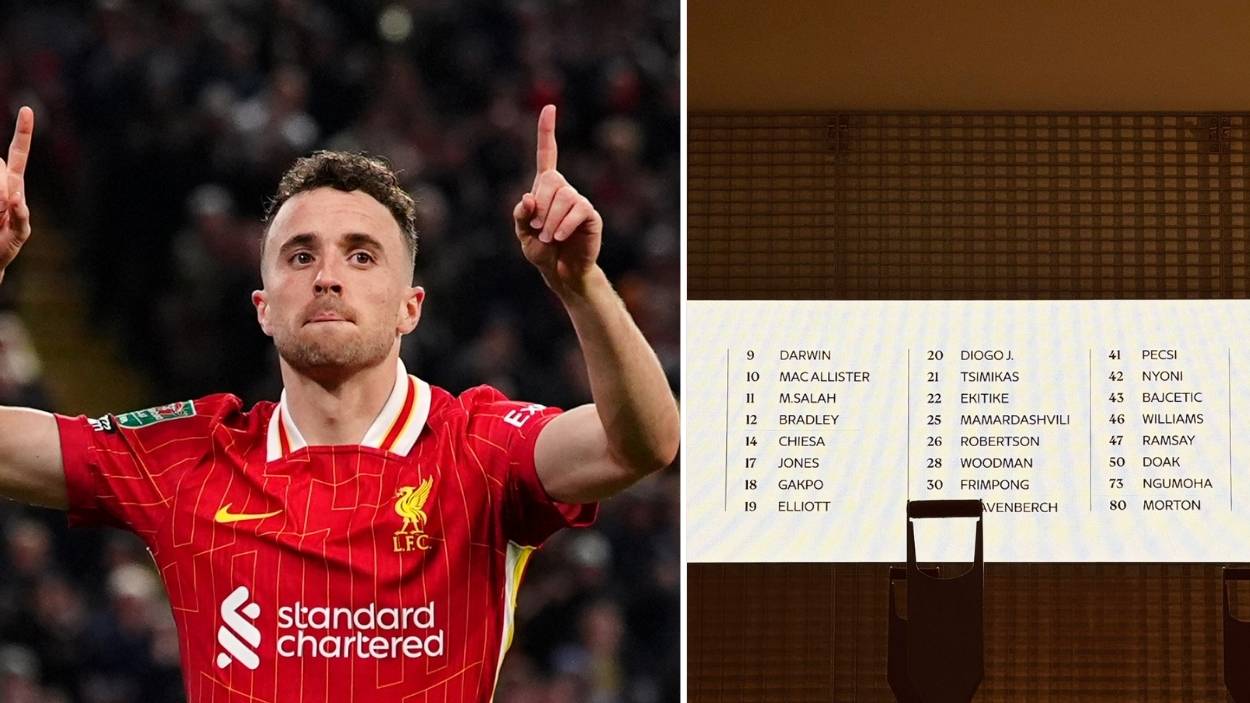 El detalle del Liverpool con Diogo Jota en la presentación de su plantilla para la nueva temporada