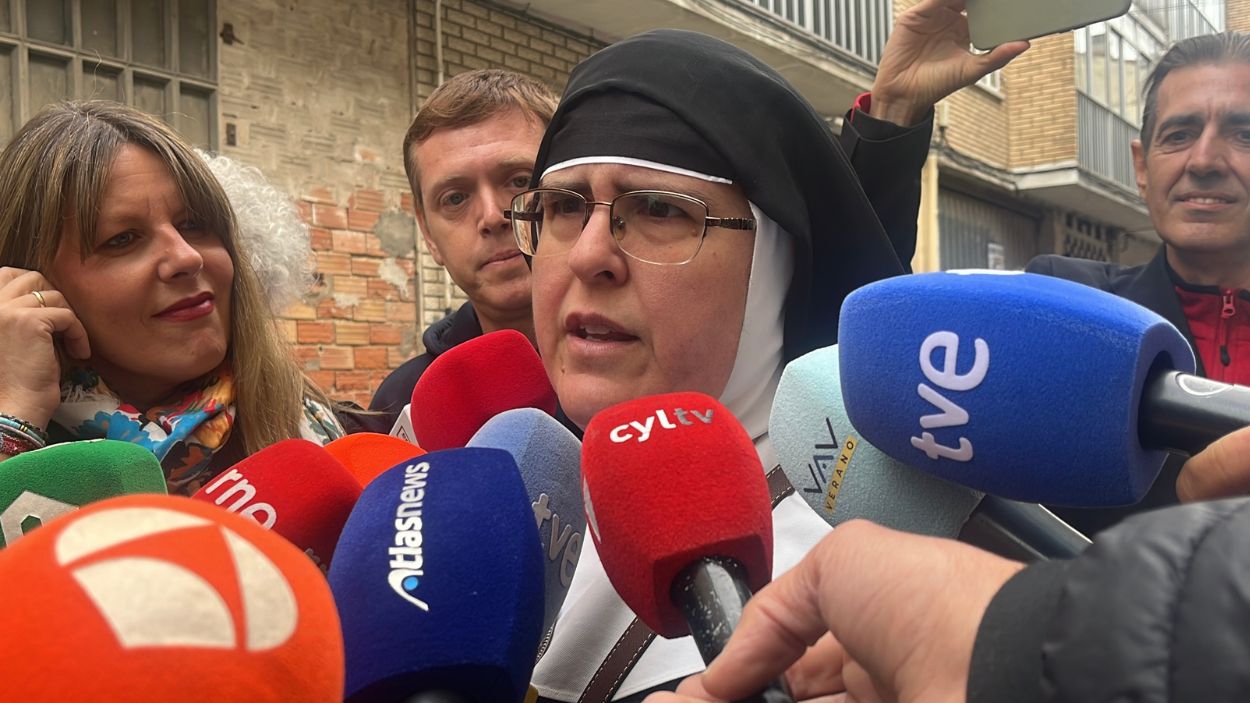 La exabadesa del convento de las Clarisas de Belorado, Laura García de Viedma. EP.