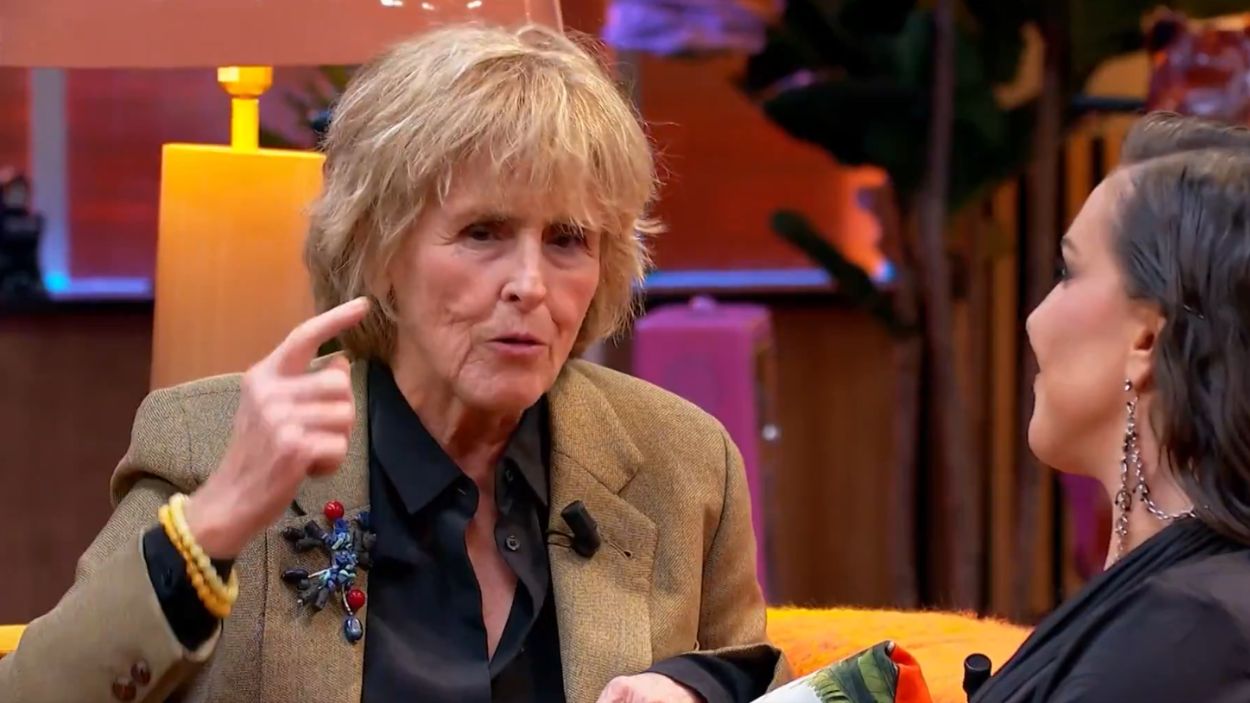 Mercedes Milá en el programa 'Pasa sin llamar'. RTVE