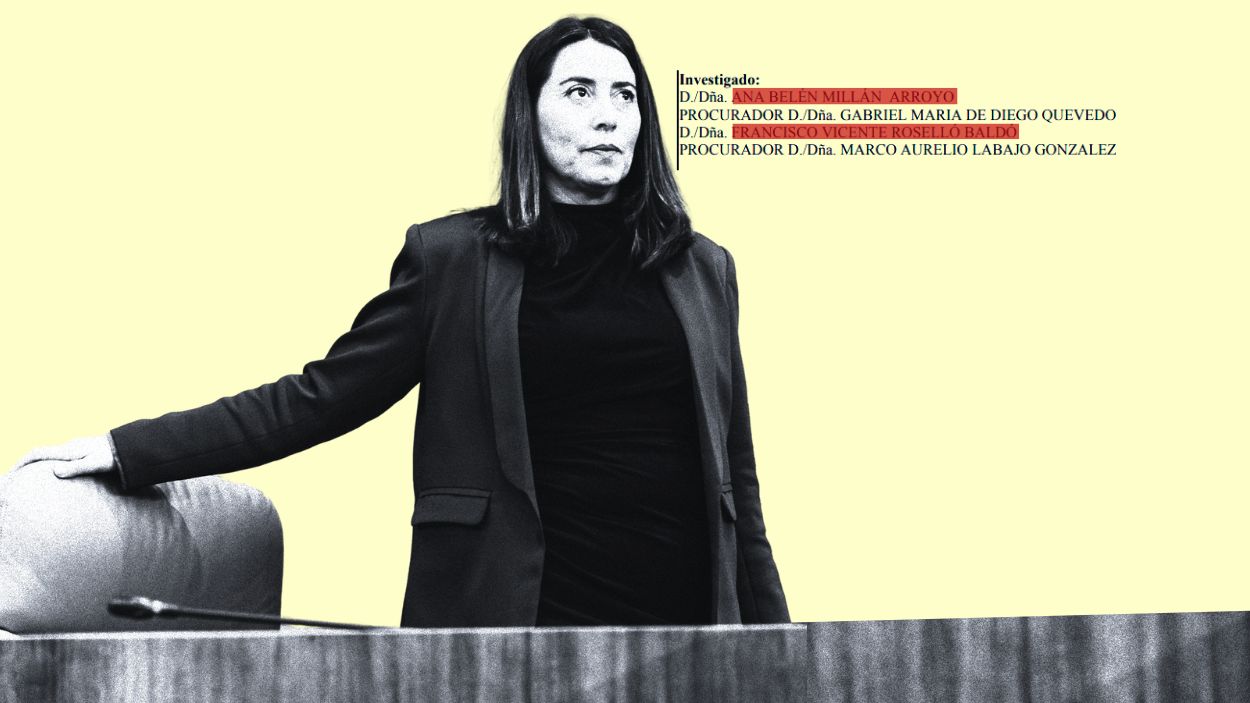 La vicepresidenta de la Asamblea de Madrid Ana Millán. Elaboración Propia. 