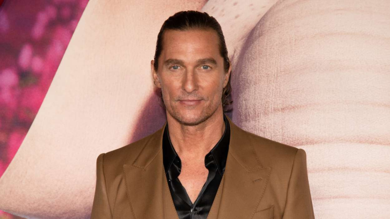 Matthew McConaughey en una rueda de prensa Matthew McConaughey en una rueda de prensa