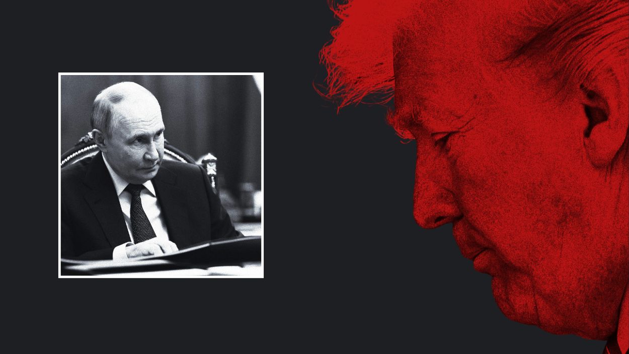 Donald Trump y Vladimir Putin. Elaboración Propia.