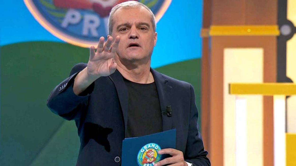 Ramón García en el 'Grand Prix'. TVE