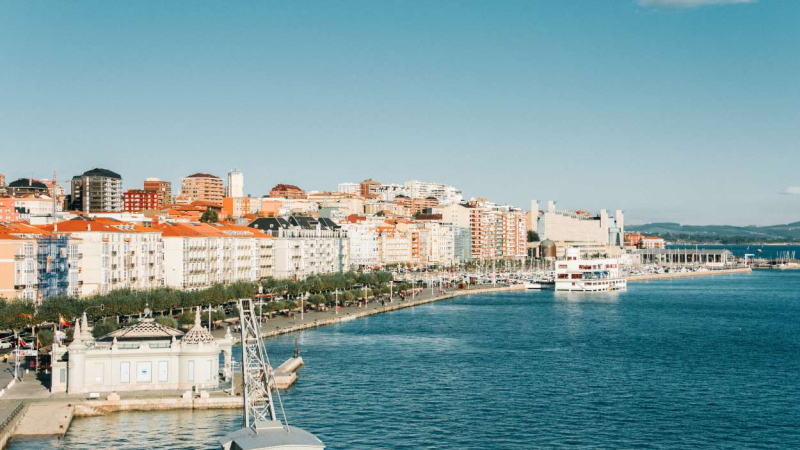Vista de la ciudad de Santander