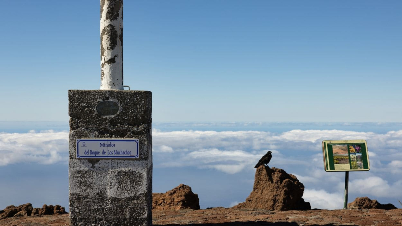 El espectacular Mirador del Roque de los Muchachos en las Palmas (Canarias)
