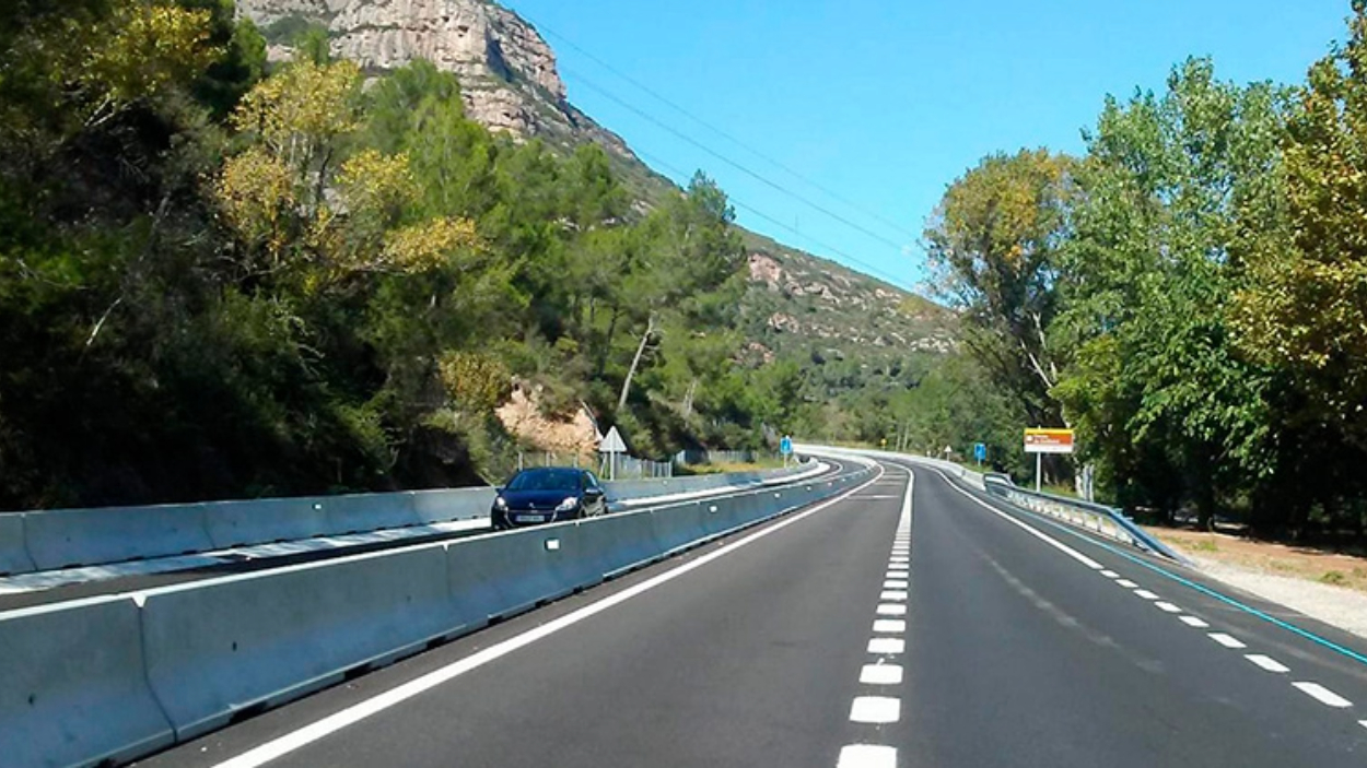 Carretera del Programa 2+1 de la Generalitat de Cataluña