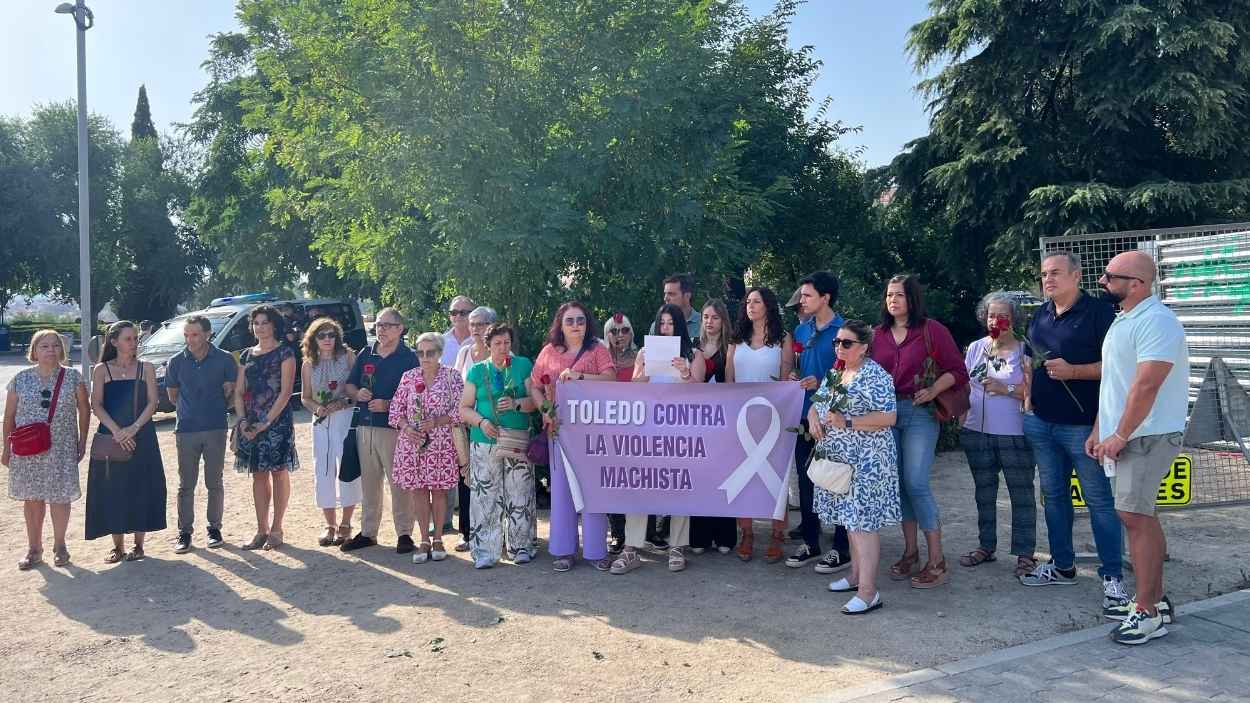 Concentración Violencia Machista Toledo. PSOE Toledo