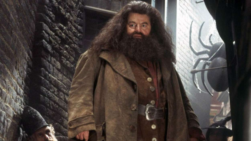 Robbie Coltrane en Harry Potter Robbie Coltrane en Harry Potter