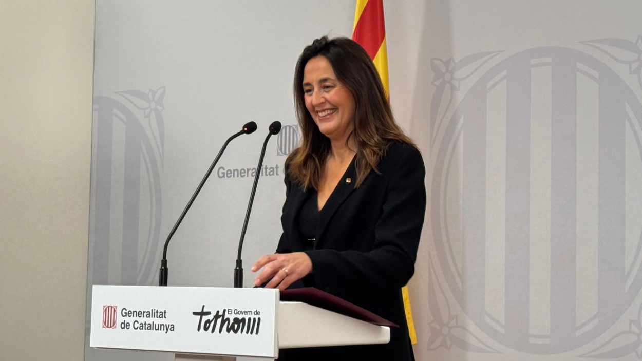 La consellera de Educación y Formación Profesional, Esther Niubó. EUROPA PRESS