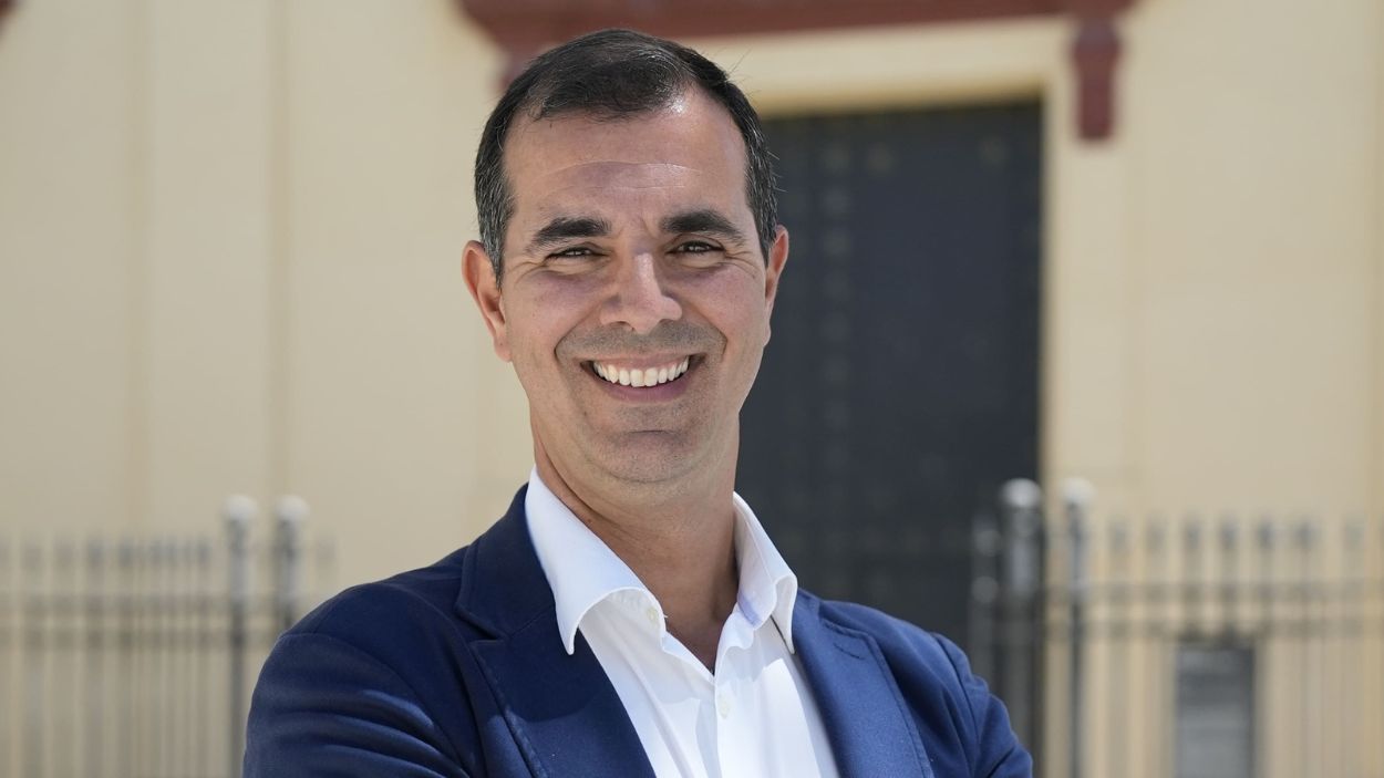 El alcalde de Trigueros (Huelva), Vidal Blanco, del PP. Imagen: Ayuntamiento de Trigueros.