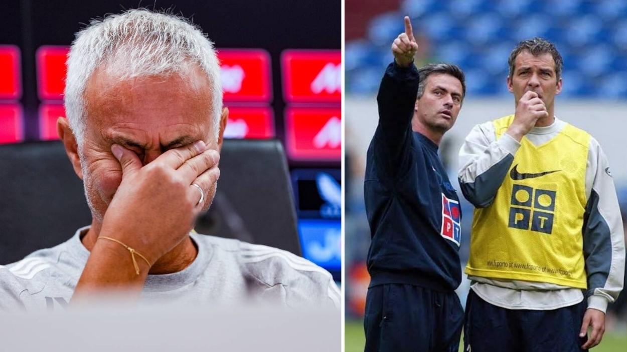 José Mourinho, emocionado al recordar en rueda de prensa a Jorge Costa