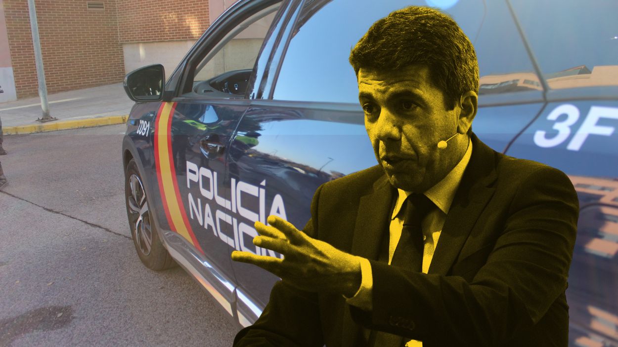 El president de la Generalitat valenciana Carlos Mazón. Elaboración Propia.