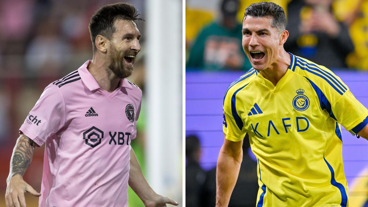 Lionel Messi y Cristiano Ronaldo. EP