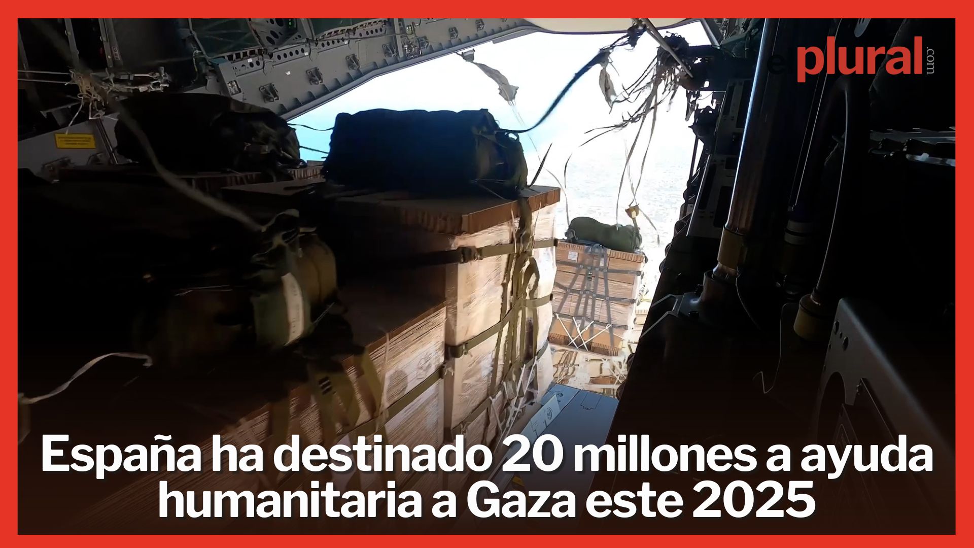 España ha destinado 20 millones en ayuda humanitaria a Gaza este 2025