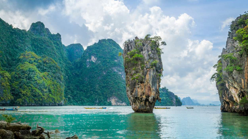 La isla de James Bond en Tailandia