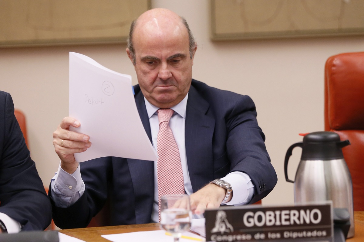 Luis de Guindos, ministro de Economía