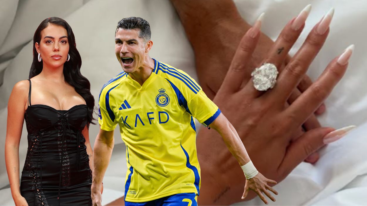 Georgina Rodríguez y Cristiano Ronaldo se casan.