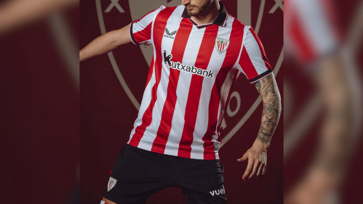 La nueva camiseta del Athletic Club de Bilbao La nueva camiseta del Athletic Club de Bilbao