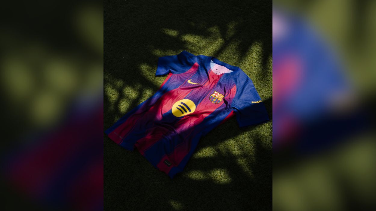 La nueva camiseta del FC Barcelona La nueva camiseta del FC Barcelona