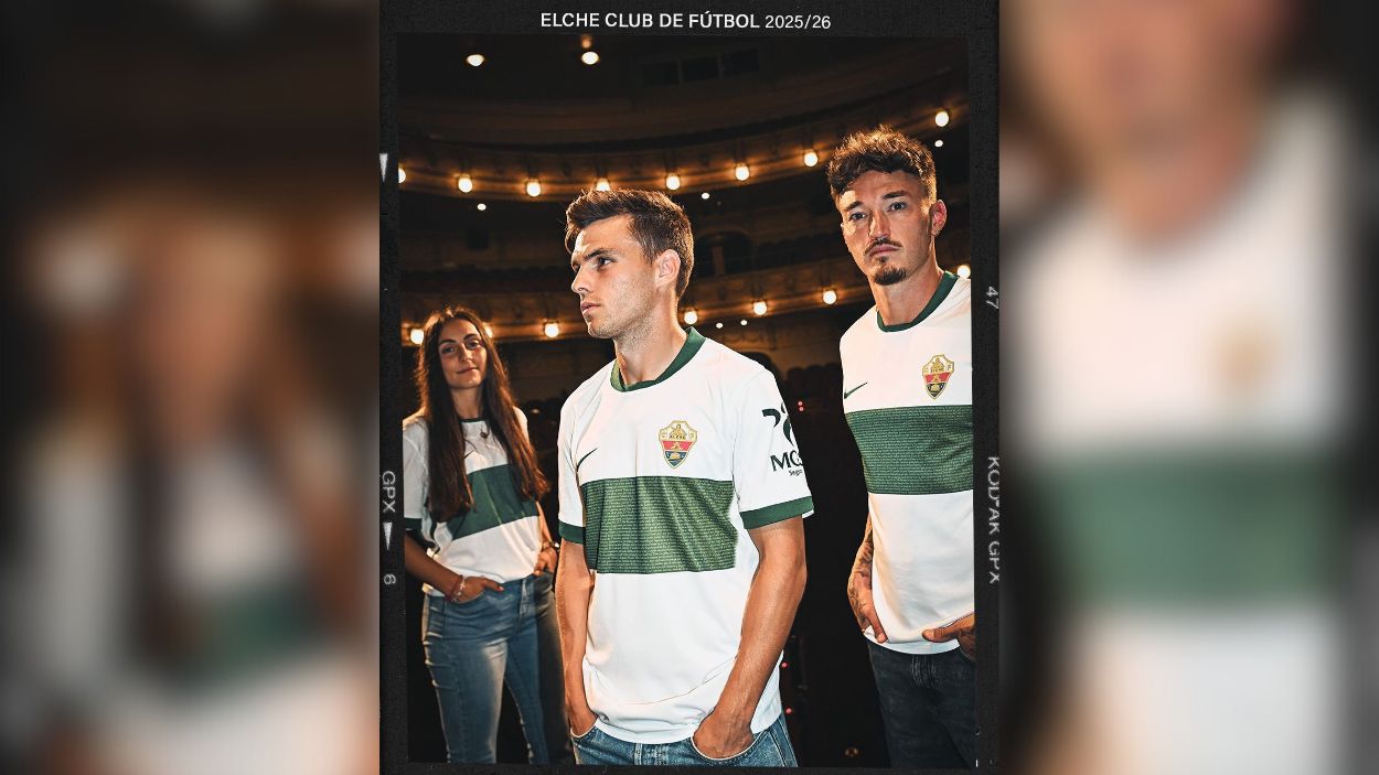 La nueva camiseta del Elche La nueva camiseta del Elche