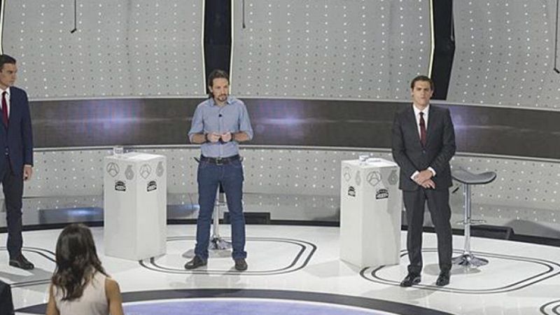 El debate sin Rajoy se convierte en lo más visto del año en televisión