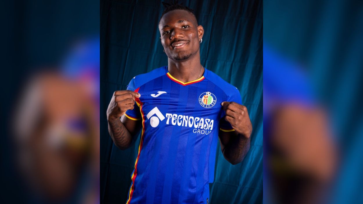 La nueva camiseta del Getafe La nueva camiseta del Getafe