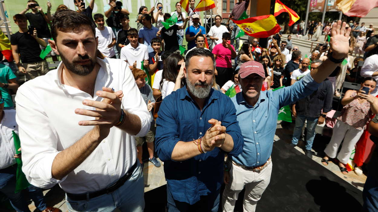 Abascal, también en el foco de la Fiscalía por posibles delitos de odio relacionados con Torre Pacheco. EP.