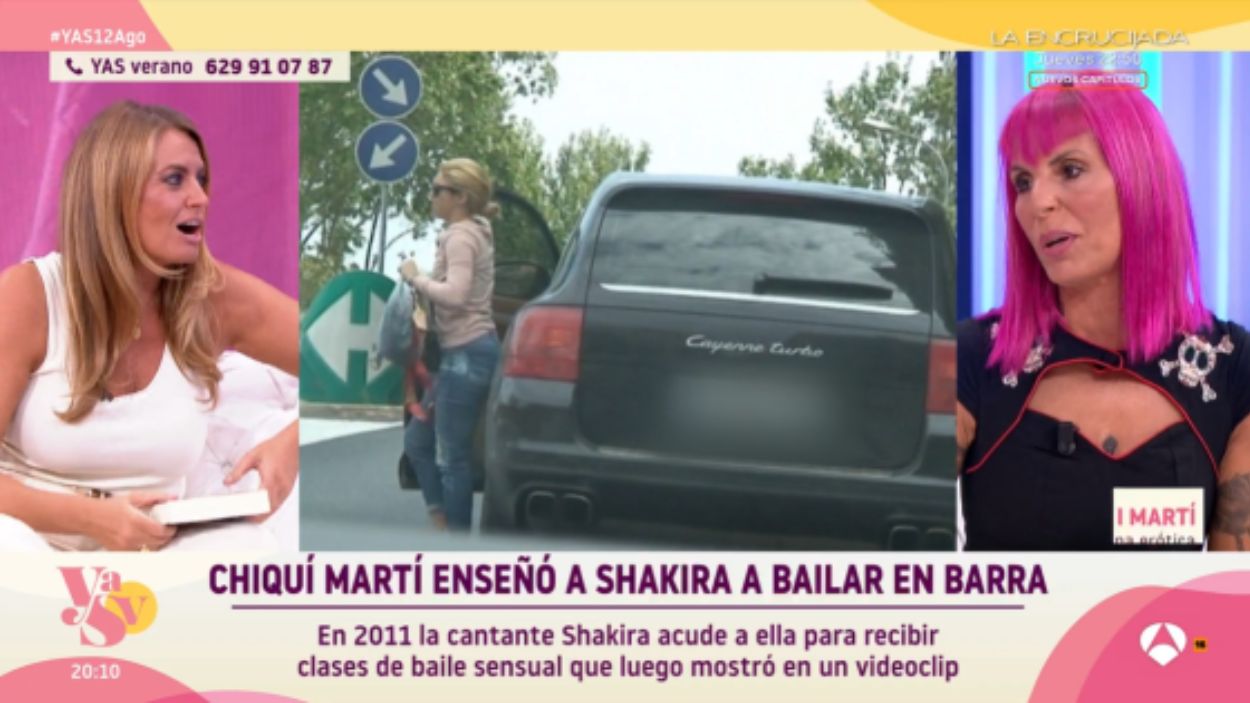 Pepa Romero y Chiqui Martí en 'Y ahora, Sonsoles'. Atresmedia