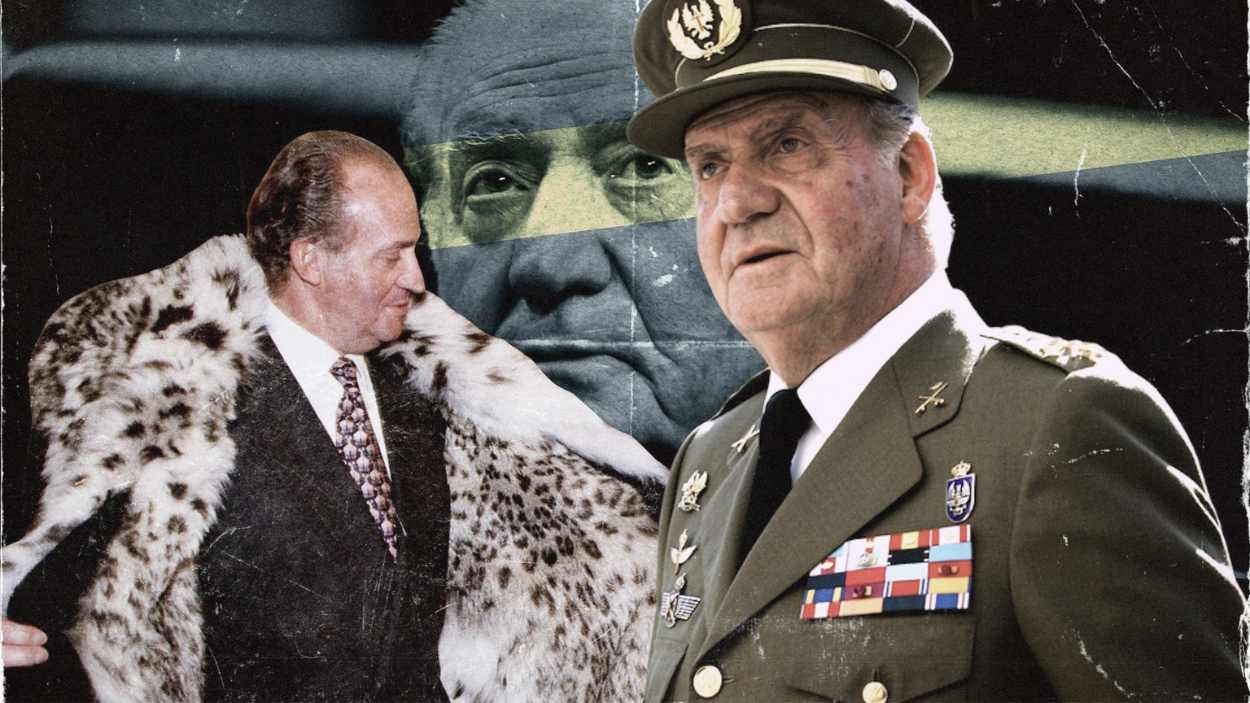 Juan Carlos I. Collage propio.