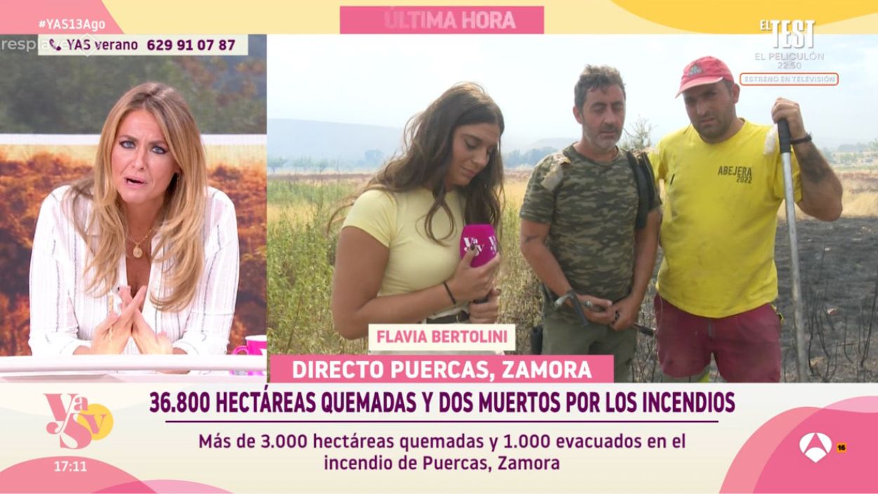 Pepa Romero en 'Y ahora, Sonsoles'. Atresmedia
