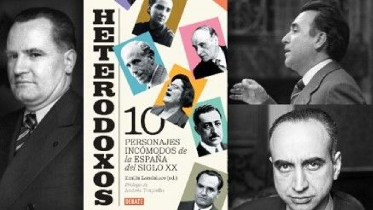 Albareda, Carceller Segura y Fernández de la Mora, tres perfiles que desafían el relato oficial en la obra 'Heterodoxos'. Servimedia.