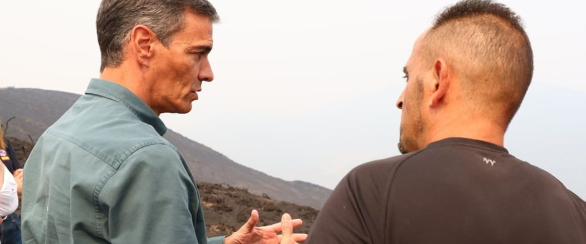 Sánchez se desplaza a Extremadura este martes para conocer de cerca la evolución del incendio de Jarilla