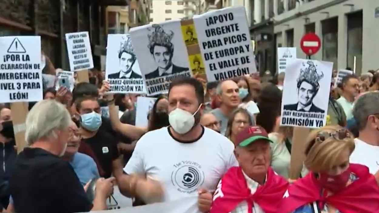 Manifestación en León. X
