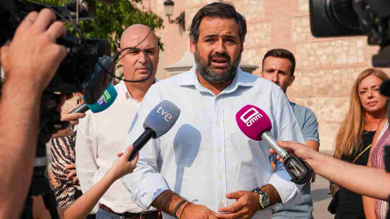 Imagen de Paco Núñez, presidente del Partido Popular de Castilla-La Mancha. PP.