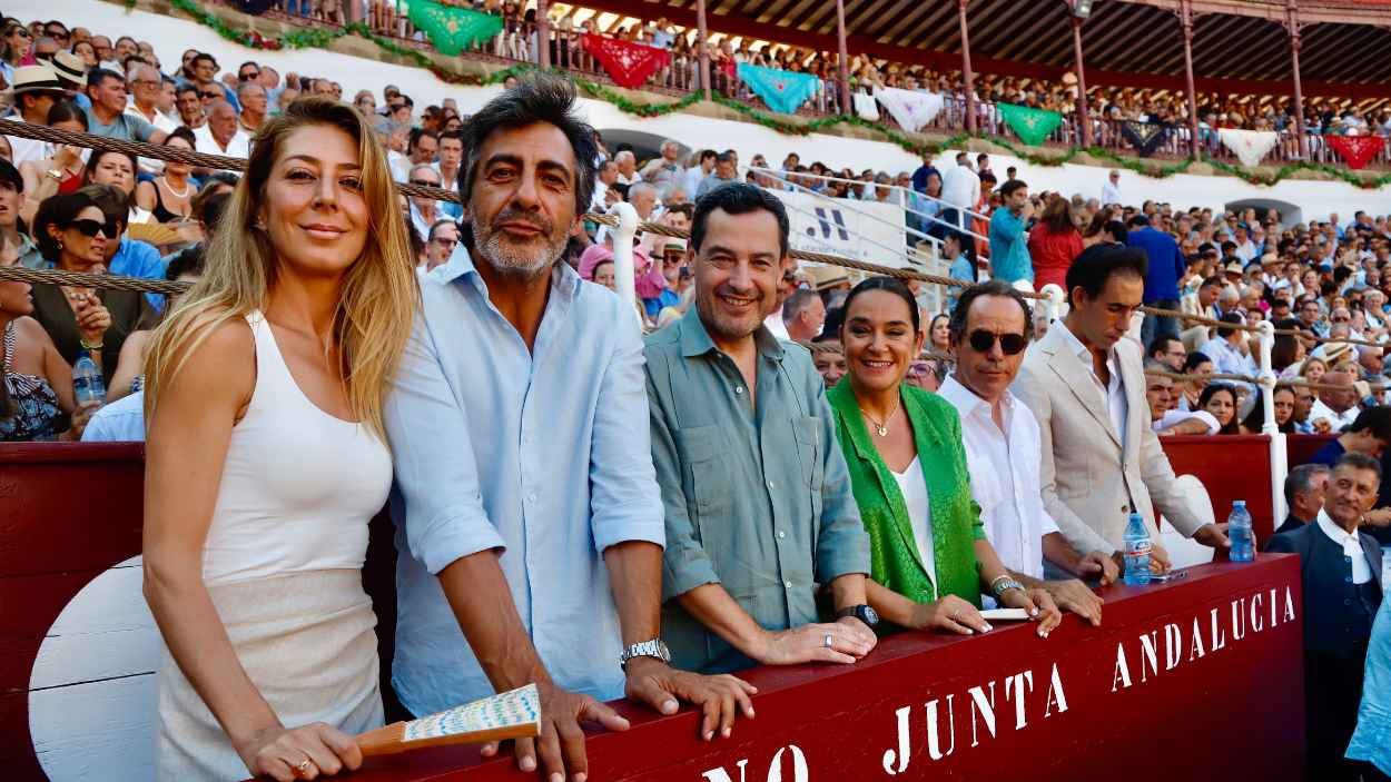 Moreno Bonilla reaparece en los toros. EP