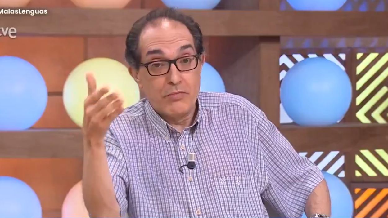 José Miguel Villarroya en 'Malas Lenguas'. RTVE