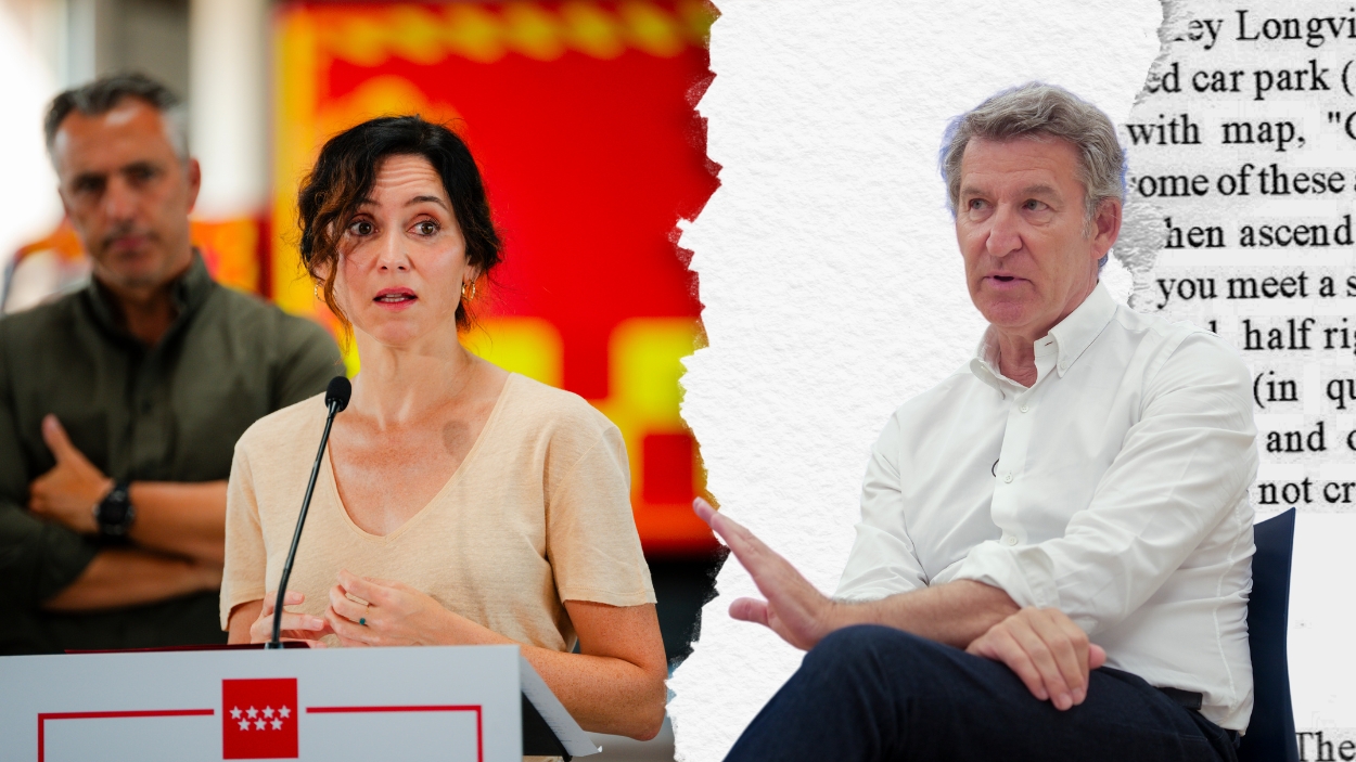 Isabel Díaz Ayuso y Alberto Núñez Feijóo. Elaboración propia 