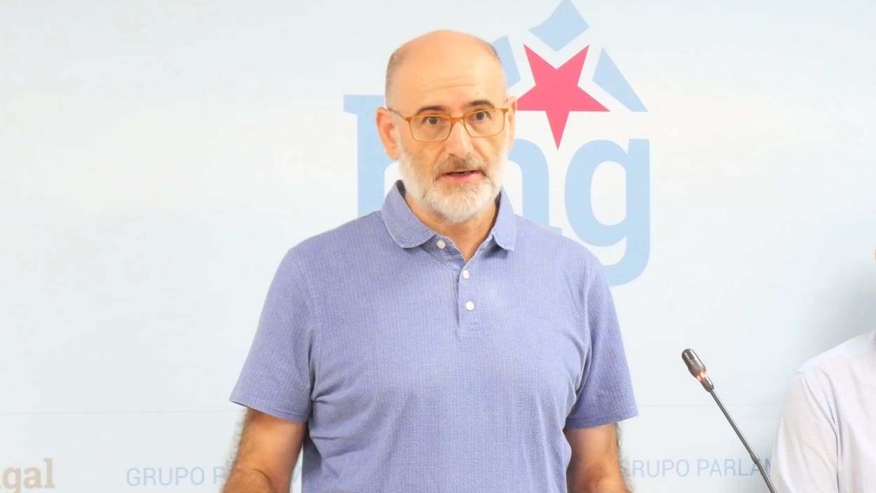 El diputado ourensano del BNG Secundino Fernández. EP.