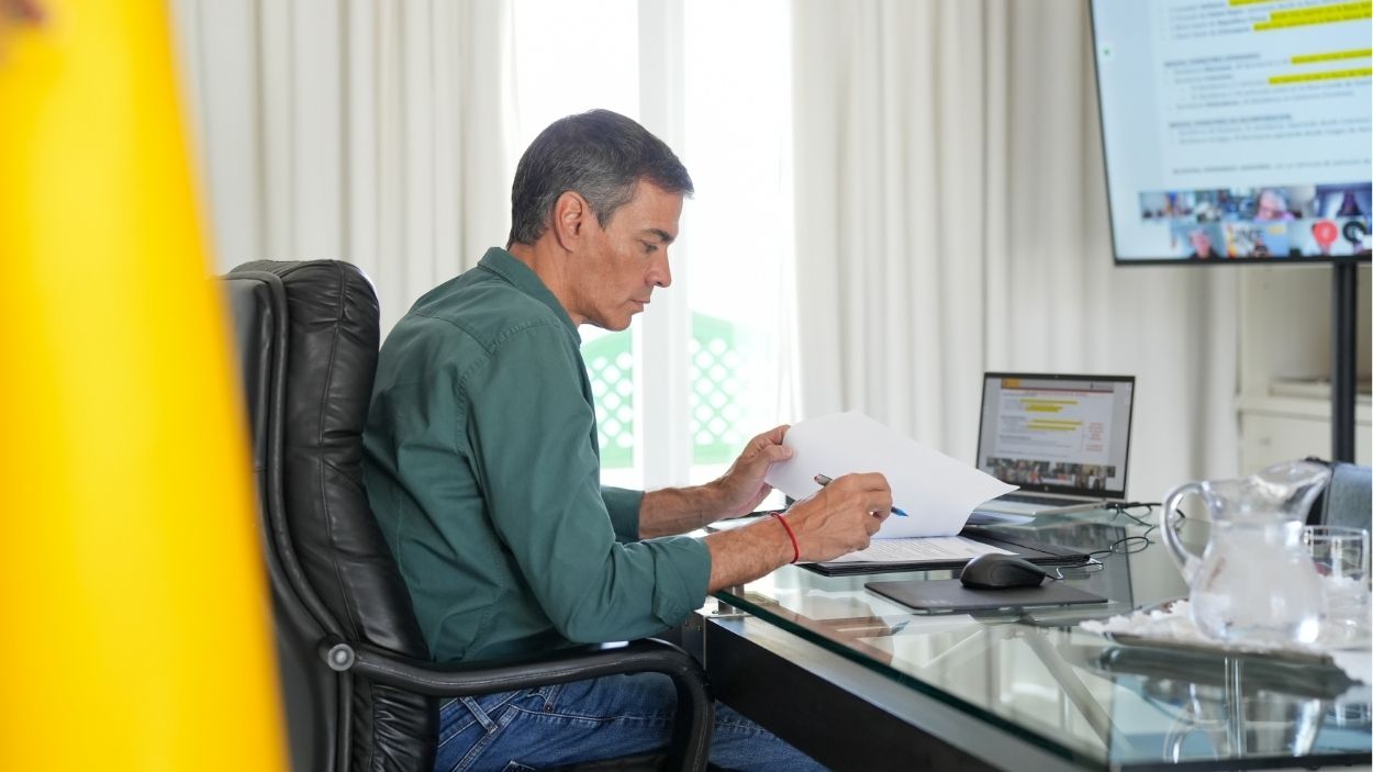 El presidente del Gobierno, Pedro Sánchez. EP.