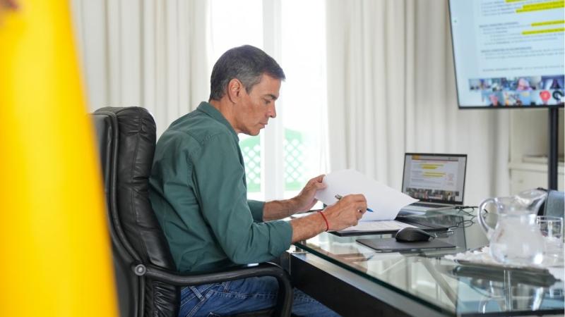 El presidente del Gobierno, Pedro Sánchez. EP.
