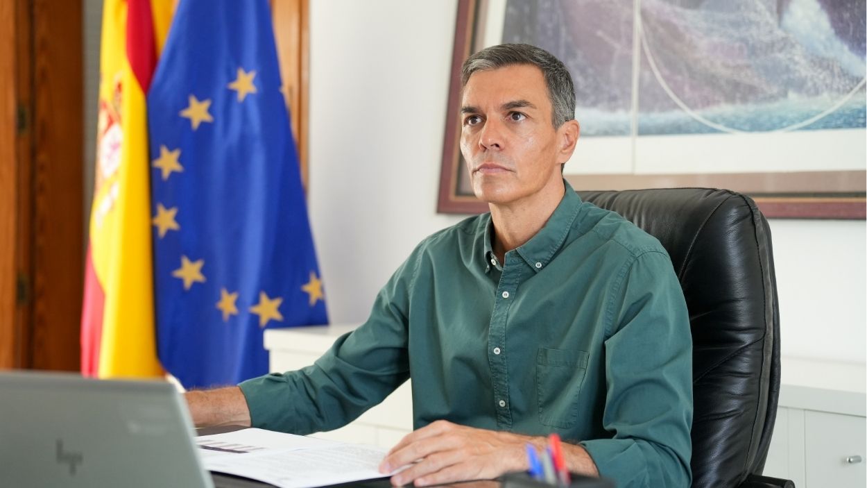 El presidente del Gobierno, Pedro Sánchez,. EP.