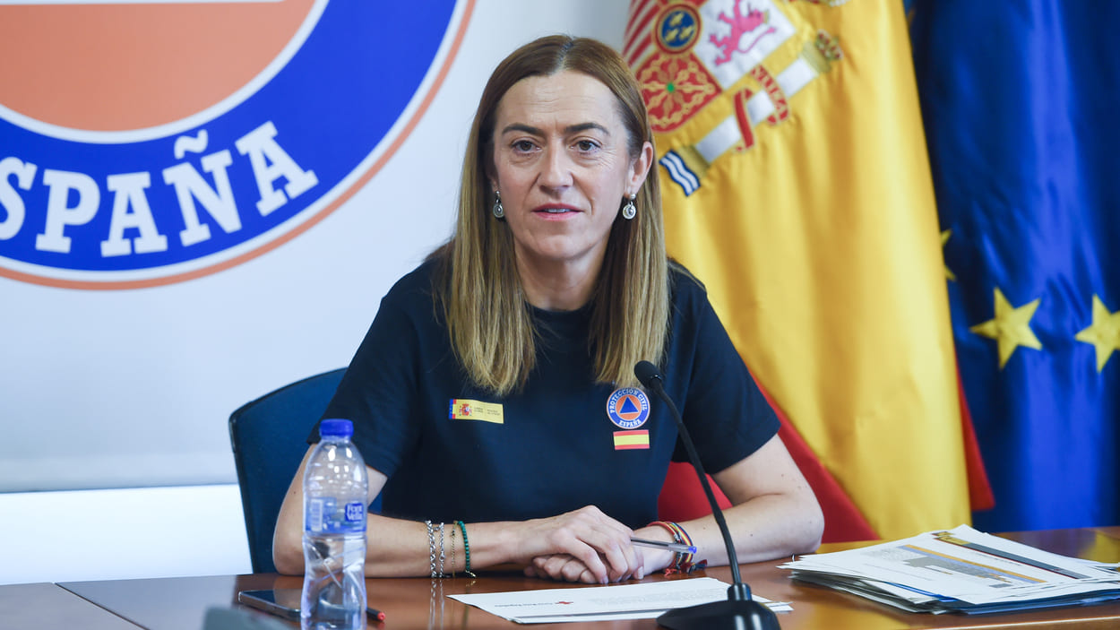 La directora general de Protección Civil y Emergencias, Virginia Barcones. EP.