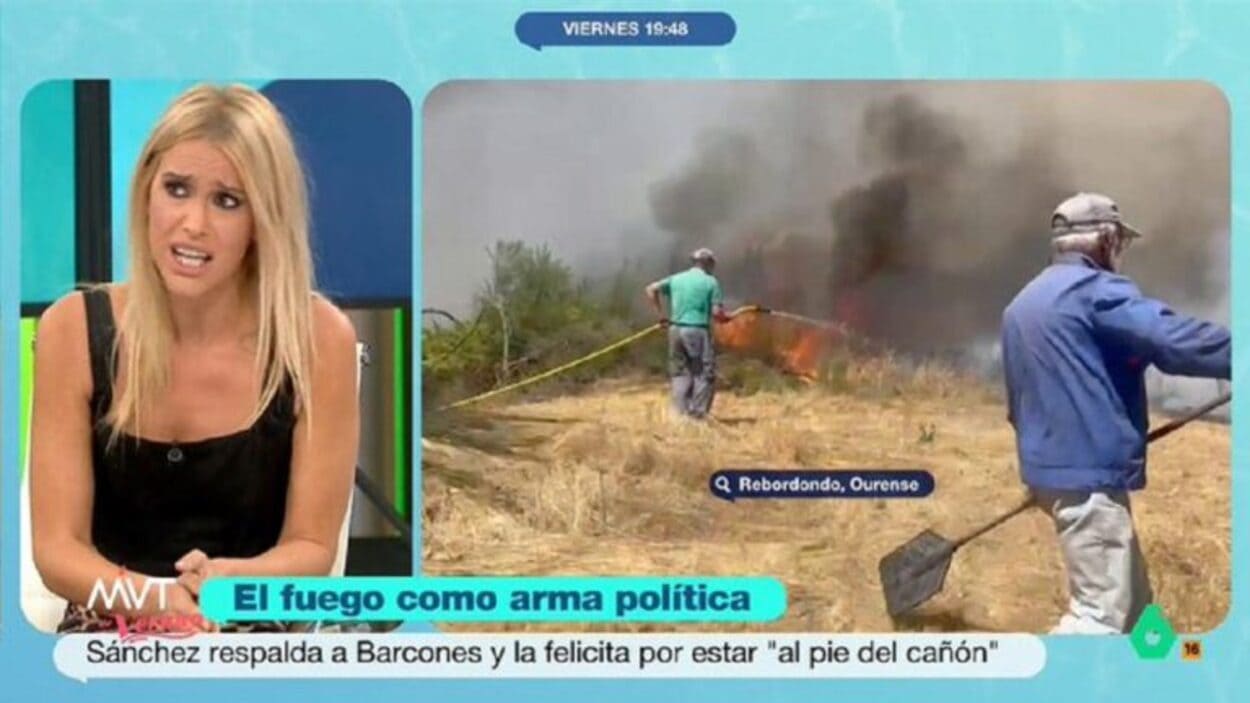 Afra Blanco en 'Más Vale Tarde'
