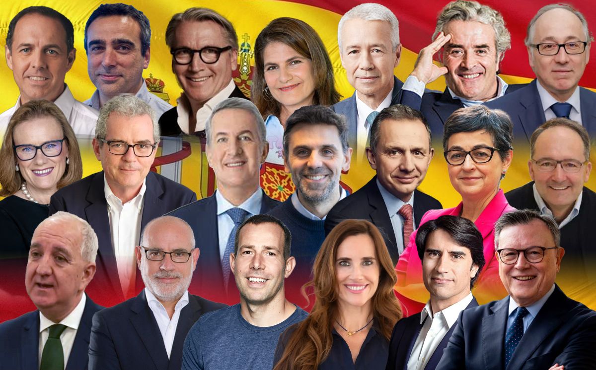 Rostros de los empresarios destacados en el Top 20. Imagen del Instituto Coordenadas