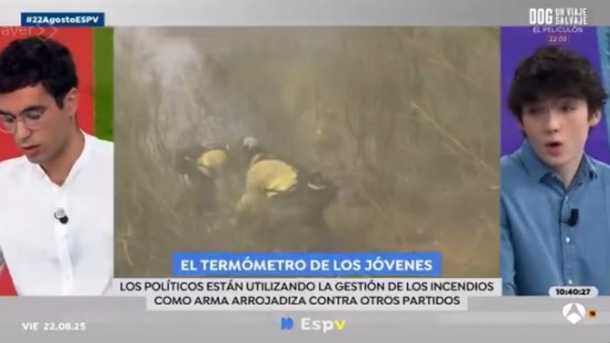 Jon Echeverría en 'Espejo Público'. Atresmedia