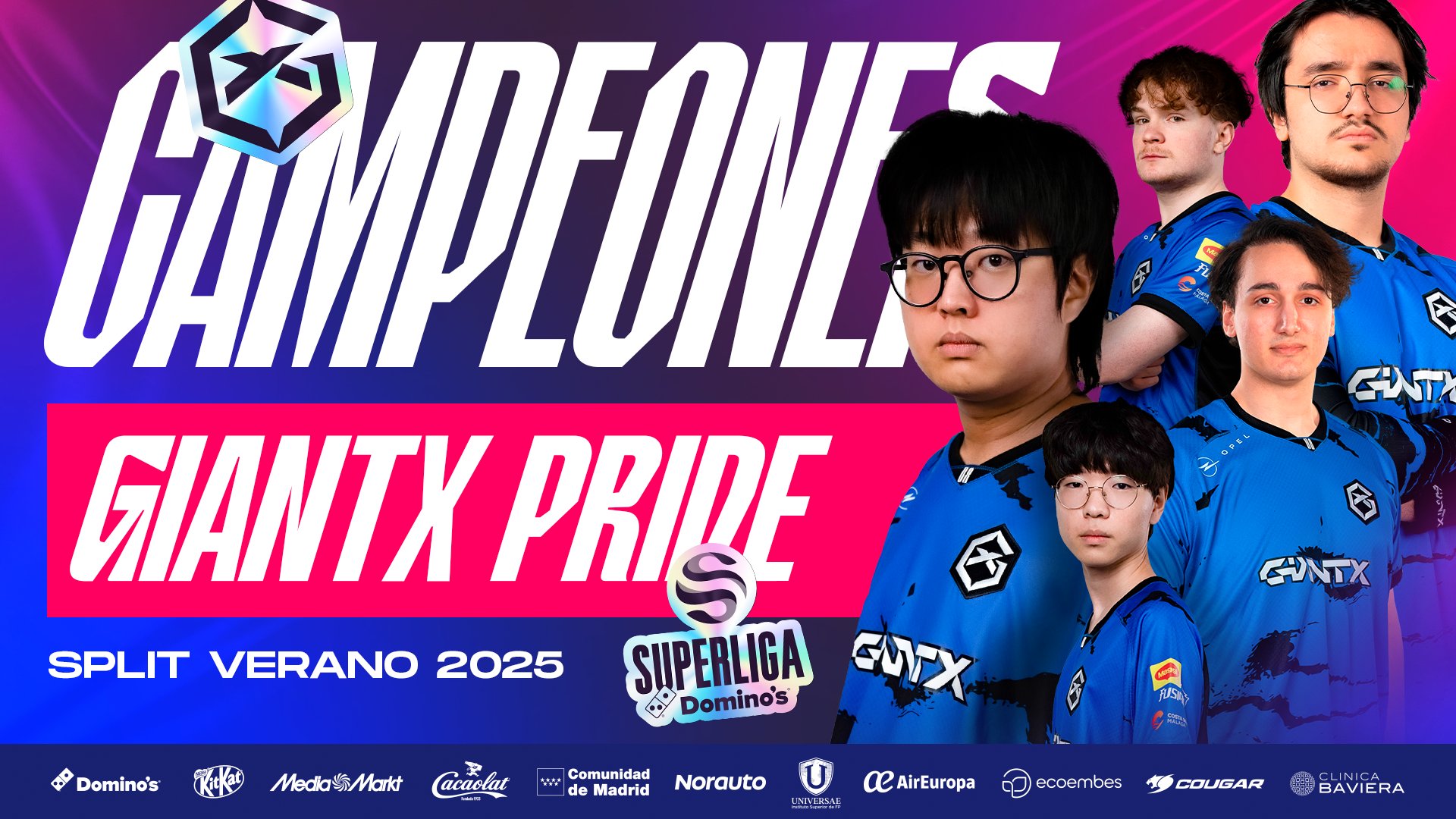 GIANTX Pride se proclama campeón de la Superliga de verano