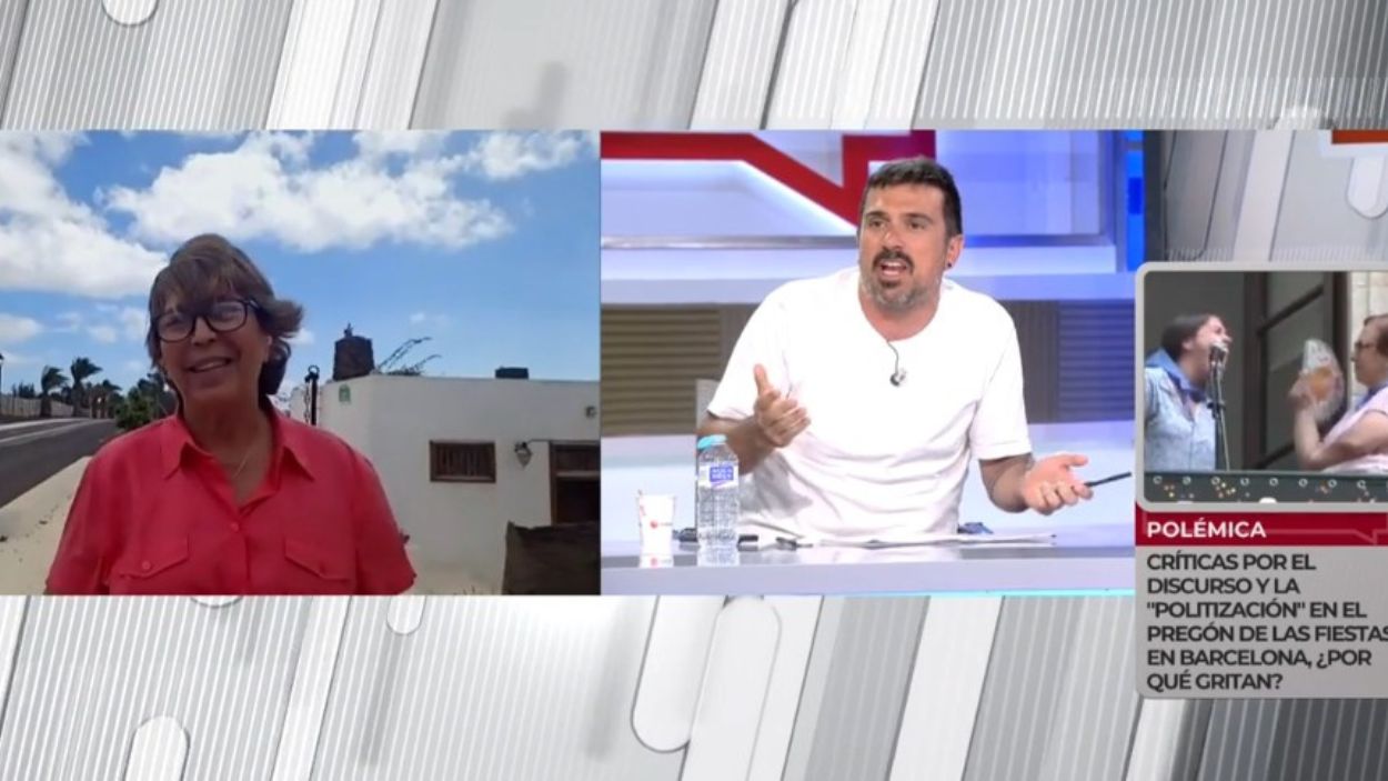 Ramón Espinar en 'En boca de todos'. Mediaset