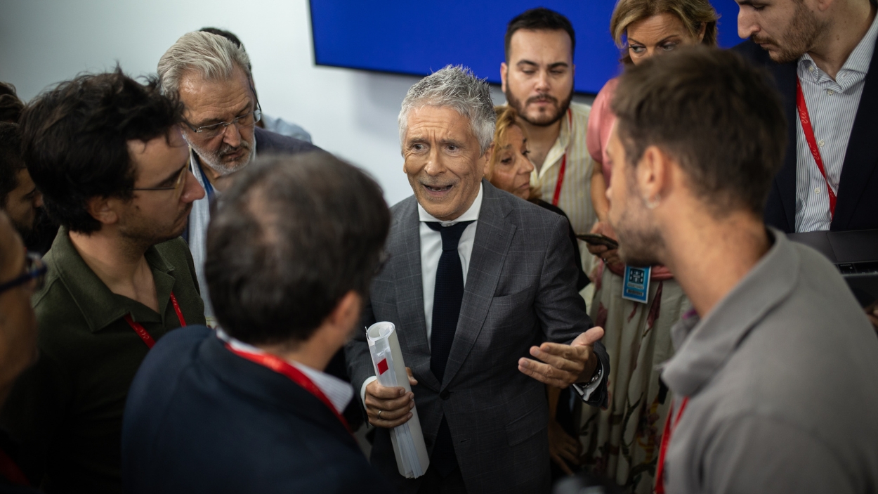 El ministro del Interior, Fernando Grande Marlaska. EP