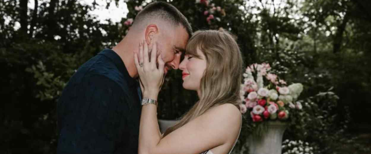 Taylor Swift anuncia que se casa con el jugador de fútbol americano Travis Kelce